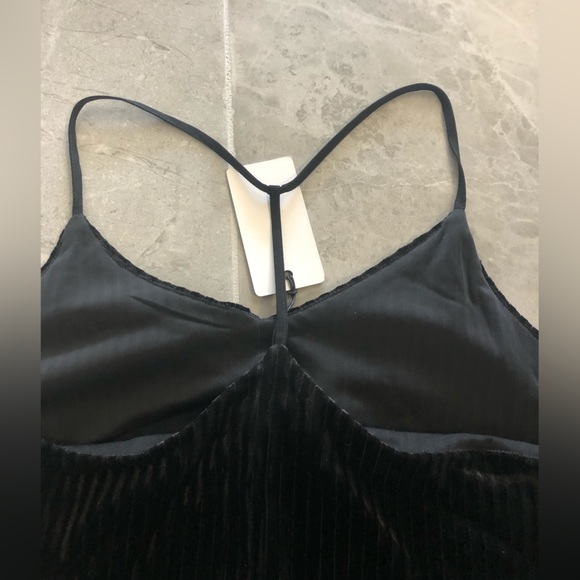 Brand New Nordstrom Rack Black Velvet Tank Top - Picture 9 of 10